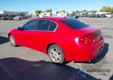 2010 Infiniti G37X из США, поврежденный, VIN JN1CV6ARXAM458270